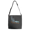 the planet of the kong Adjustable Strap Totes