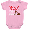 Just A Girl In Love With Her Heavy Equipment Operator Baby Bodysuit