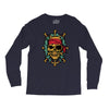 pirate bones skull Long Sleeve Shirts