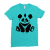 panda Ladies Fitted T-Shirt