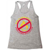 non flammable challenge accepted Racerback Tank