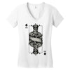 king of spades Women's V-Neck T-Shirt