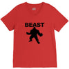 beast muscle guy workout V-Neck Tee