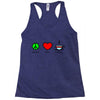 peace love coffee (2) Racerback Tank