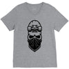 skate skull V-Neck Tee