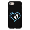 Custom baby boy name maternity design iPhone 8