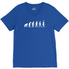 evolution of tennis ball racket V-Neck Tee