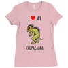 chupacabra Ladies Fitted T-Shirt
