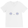 Mooncake Face V-Neck Tee