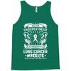 Never Underestimate The Strength Of A Lung Cancer Warrior Tank Top