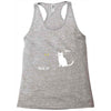 black cat magic Racerback Tank