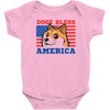 doge bless america Baby Bodysuit