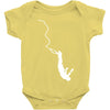 bungeejumping bungeespringen fun sport hobby freizeit extremsport Baby Onesie