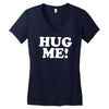 hug me funny Women's V-Neck T-Shirt