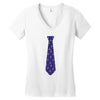 Anchor Tie Women's V-Neck T-Shirt