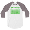 delorean trail 3/4 Sleeve Shirt