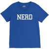 nerd printed V-Neck Tee