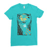 burton's scream Ladies Fitted T-Shirt