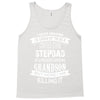 Super Cool Stepdad Of A Freaking Awesome Grandson Tank Top