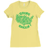 going green Ladies Fitted T-Shirt