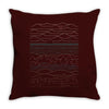linear landscape Throw Pillow