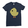 chicken baby Ladies Fitted T-Shirt