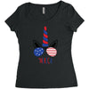 4th of July Women's Triblend Scoop T-shirt