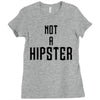 not a hipster Ladies Fitted T-Shirt