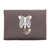 pregnant skeleton baby costume halloween maternity ninja ladies Accessory Pouches