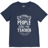 My Favorite People Call Me Teacher V-Neck Tee