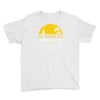 amity island jaws inspired movie shark printed Youth Tee