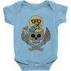 summer skull Baby Bodysuit