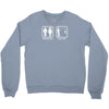 fishing   problem solved Crewneck Sweatshirt