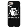 drummer drum kit indie rock music iPhone 8 Case