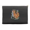 polygon fox graphic Accessory Pouches
