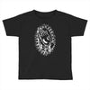 praying hands cross mary rock band baseball jersey Toddler T-shirt