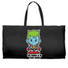 lil captain planet Weekender Totes