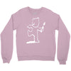 banksy teddy bear pop art new Crewneck Sweatshirt