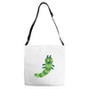 green animal Adjustable Strap Totes