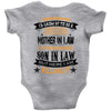 Super Cool Mother In Law Of A Freaking Awesome Son In Law Baby Onesie