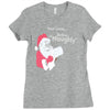 santa define naughty Ladies Fitted T-Shirt