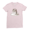 perk up Ladies Fitted T-Shirt