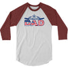 best american dad 3/4 Sleeve Shirt