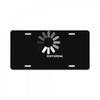 buffering  funny retro loading computer console fashion party License Plate