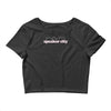 speaker city Crop Top