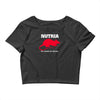 nutria its whats for dinner Crop Top