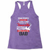 Some People Have To Wait A Life Time Too Meet Their Favorite Football, Racerback Tank