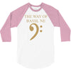 the way of bassline 3/4 Sleeve Shirt