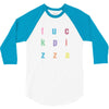 fuck pizza 3/4 Sleeve Shirt