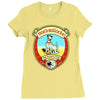 dogs bollocks beer label ideal birthday present or gift Ladies Fitted T-Shirt